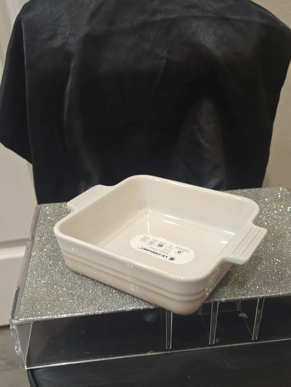 Le Creuset 14cm Square Baking Dish- Meringue